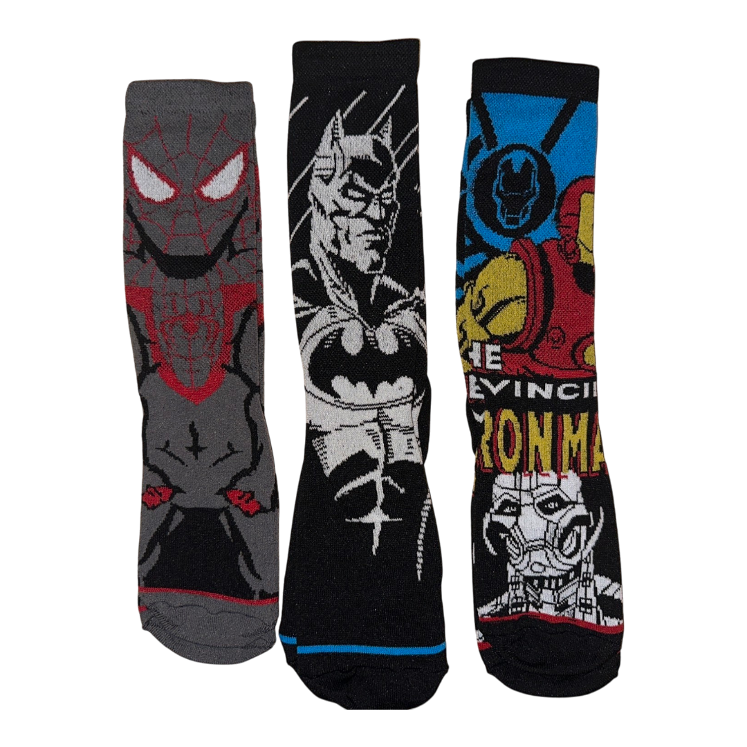 Calcetas Super Heroes 3/4