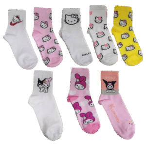 Calceta Deportiva Personajes 1/4